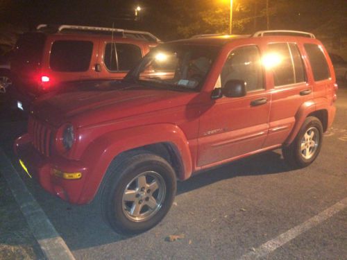 2003 jeep liberty limited sport utility 4-door 3.7l