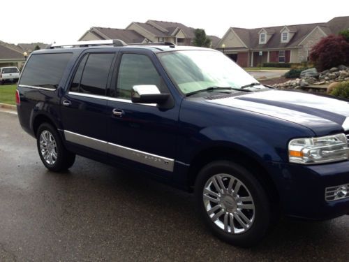 2009 lincoln navigator (l)elite,ulitmate,w/ford ext.warr,82k miles 20&#034;,everythin