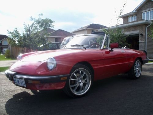 1984 alfa romeo spider veloce 2000