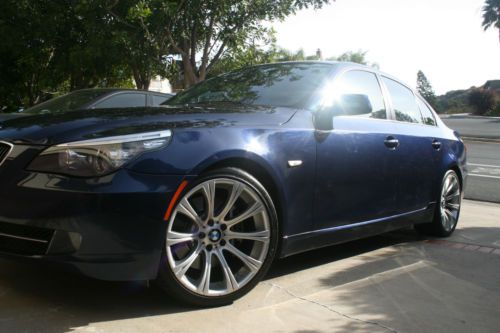 2009 535i - loaded/sport/premium/nav/cold weath, oem m5 wheels +++