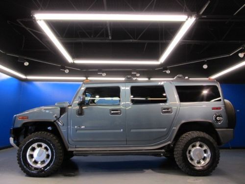 Humme h2 suv 4x4 navigation leather 3rd row seats pwr runningbds