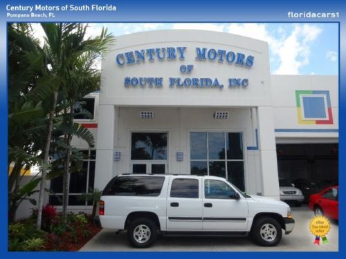 2004 chevy suburban 5.3l v8 auto low mileage 8 passenger cpo warranty