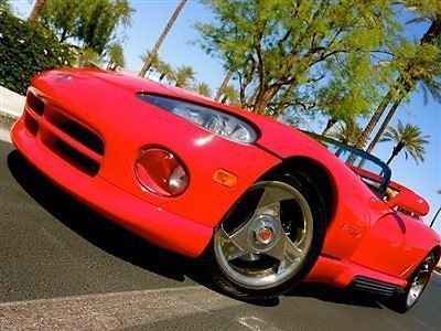 1995 dodge viper rt10 14,888 original miles always a california car no reserve