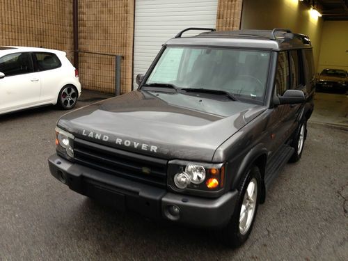 03 land rover discovery se,grey,blk leather,18's,head gaskets done,new tires