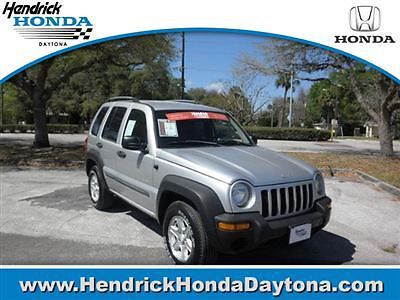 4dr sport 4wd jeep liberty sport suv automatic gasoline 2.4l dohc i4