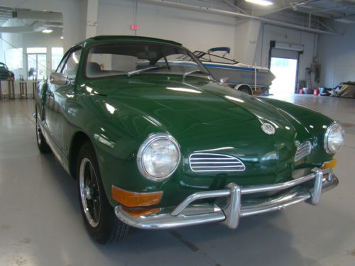 Southern karmann ghia coupe rag top roof!!