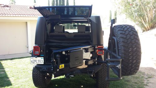 2010 JEEP WRANGLER RUBICON 2DR BLACK EXTRA CLEAN!!!!! LOS ANGELES AREA!, US $32,000.00, image 4