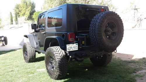2010 JEEP WRANGLER RUBICON 2DR BLACK EXTRA CLEAN!!!!! LOS ANGELES AREA!, US $32,000.00, image 5