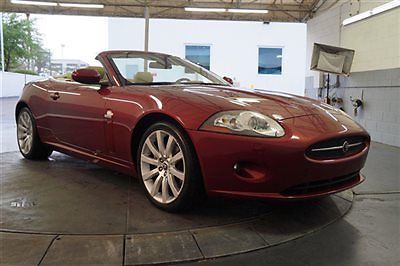 2007 jaguar xk8 convertible-one owner-navigation-satellite radio-low price