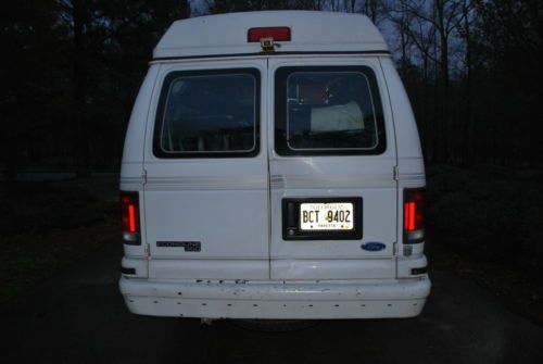 No res limo van 1997 ford e-350 econoline 707 conversion 6 captain&#039;s chairs,sofa