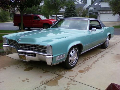 1968 cadillac eldorado base hardtop 2-door 7.7l