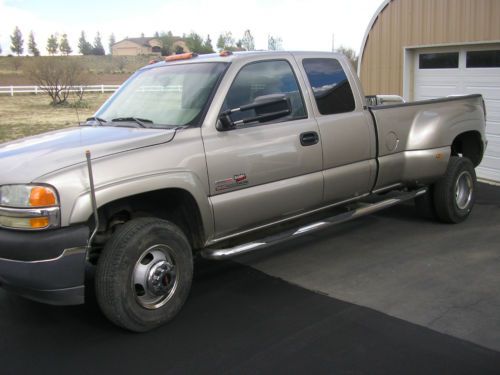 2002 gmc sierra 3500 base extended cab pickup 4-door 6.6l