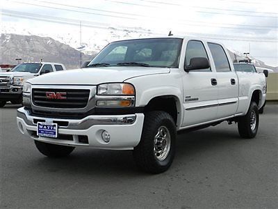 Crew cab slt 4x4 duramax diesel allison leather shortbed auto tow