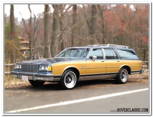 1986 buick electra estate wagon, fully loaded, pristine shape