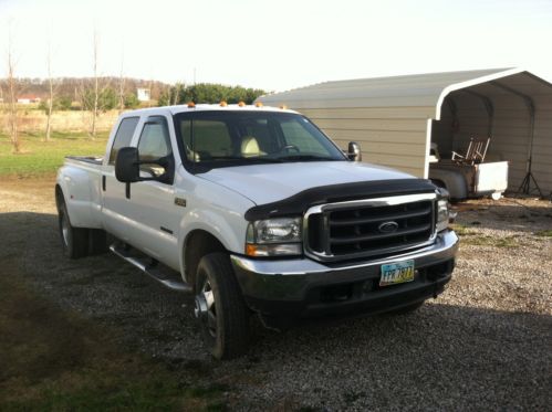 F350 crew cab super duty 7.3 liter diesel ford dually 4x4