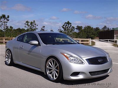 2008  g37s coupe sport journey one owner clean carfax navigation vossen cv1 2