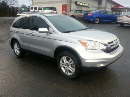 2011 honda cr v ex l silver