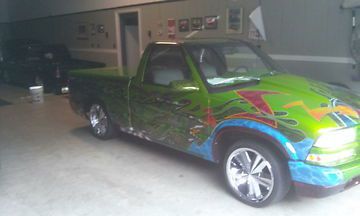 2000 Chevy Custom Slammed Truck, image 5