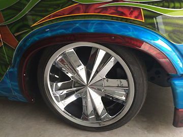 2000 Chevy Custom Slammed Truck, image 9