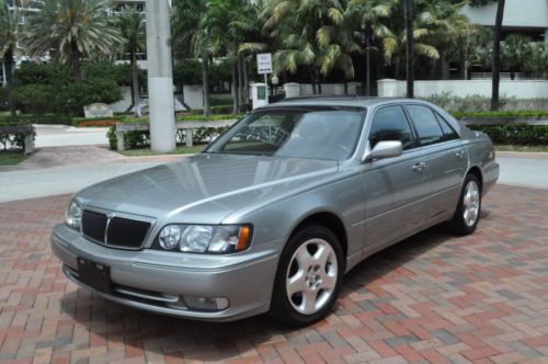 2000 infiniti q45 5oth anniversary,fl car,2 owners,78k,htd seats,sunroof,mint