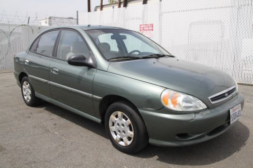 2001 kia rio base manual 4 cylinder no reserve