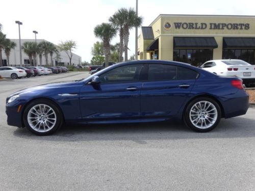 Certified 2013 bmw 650ia m sport gran coupe - 8,183 miles - msrp $102,925.00