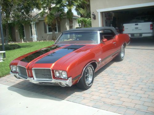 1971 oldsmobile cutlass convertible sx