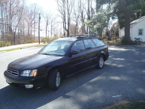 2001 subaru legacy gt wagon runs has an oil leak worth the fix no reserve