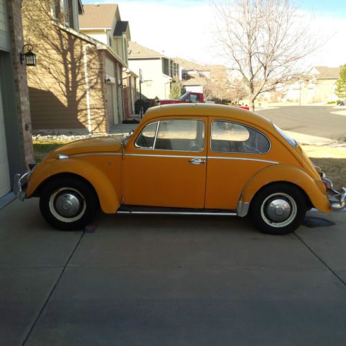 1966 volkswagen vw 1300 sedan with sun roof (numbers matching)