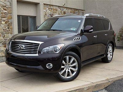 2012 infiniti qx56 awd navigation, rear dvd entertainment, 22