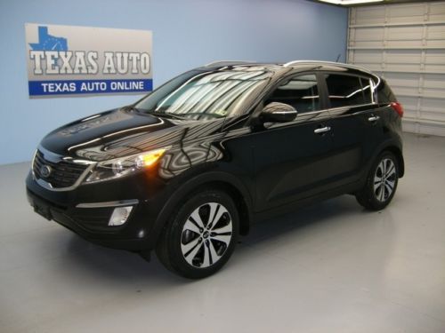 We finance!!!  2011 kia sportage ex roof nav heated leather sirius texas auto