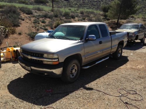 1999 chevrolet silverado 2500 ls extended cab pickup 3-door 6.0l