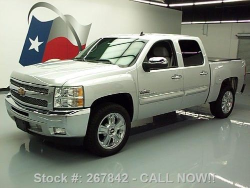 2012 chevy silverado crew tx edition 20&#039;&#039; wheels 24k mi texas direct auto