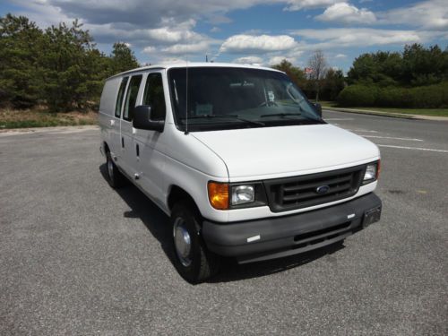 2004 ford e250 cargo van dedicated cng natural gas ngv hov solo only 84k miles