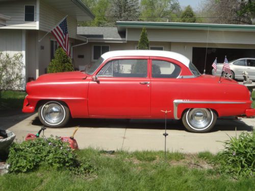 1953 plymouth cranbrook 350 chevy 4 barrel- chevy turbo 350 auto.