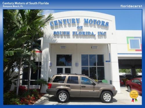 2001 grand cherokee 4.0l i6 auto low mileage 1 owner leather cpo warranty