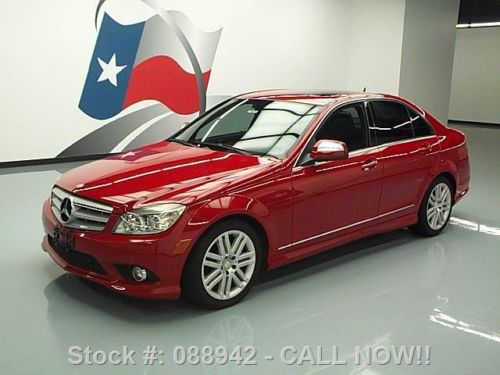 2008 mercedes-benz c300 sport sunroof alloy wheels 74k texas direct auto