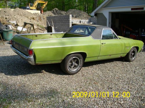 1971 chevrolet el camino ss