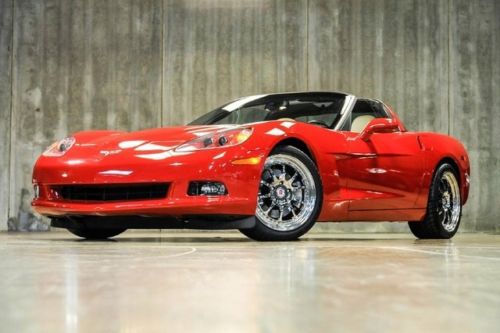 2005 chevrolet corvette coupe! 1ownr! preferred pkg! hres! hud! only 14k mi!