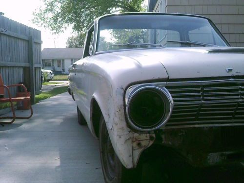 1963 ford ranchero barn find rat rod gasser