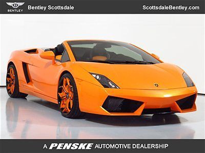 10 lamborghini gallardo lp560-4 5k miles navigation camera carbon fiber trim 11