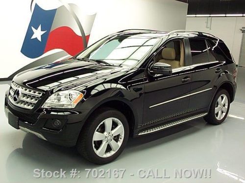 2011 mercedes-benz ml350 4matic awd sunroof nav 30k mi texas direct auto