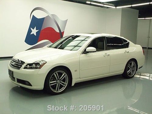 2006 infiniti m45 sport tech sunroof nav 19&#034; wheels 42k texas direct auto