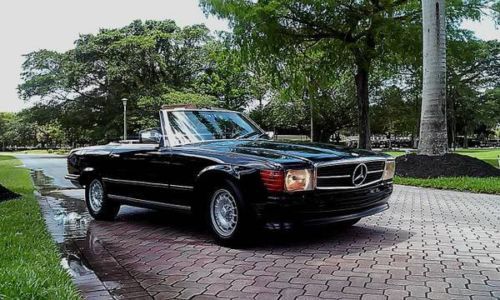 Rare euro mercedes 500 sl 1985