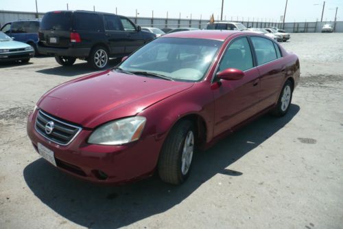 2003 nissan altima 2.5l no reserve