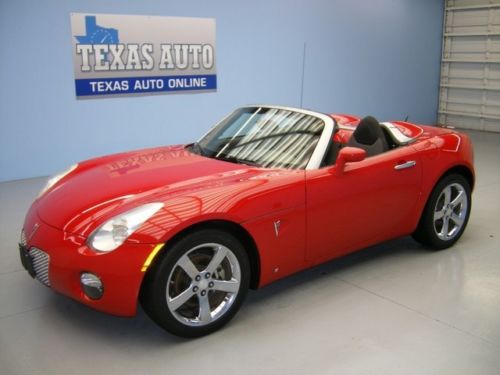 We finance!!!  2008 pontiac solstice convertible auto onstar a/c 49k texas auto