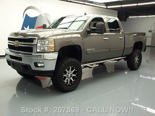 2011 chevy silverado 2500hd ltz crew diesel z71 4x4 11k texas direct auto