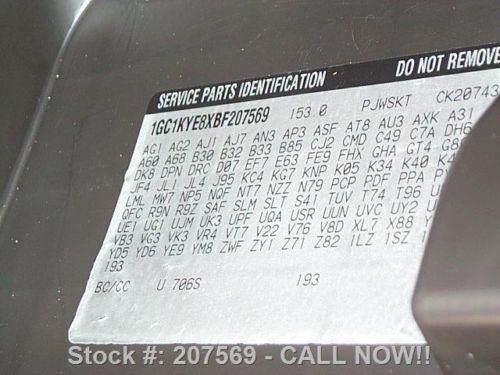 2011 CHEVY SILVERADO 2500HD LTZ CREW DIESEL Z71 4X4 11K TEXAS DIRECT AUTO, US $49,980.00, image 11