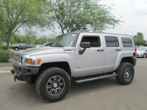 06 4x4 4wd silver 3.5l 5-cylinder leather sunroof suv