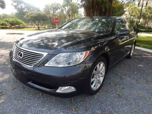 2007 lexus ls460 1 owner, low miles florida car garage kept just serviced